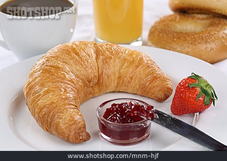 
                Croissant, Frühstück                   