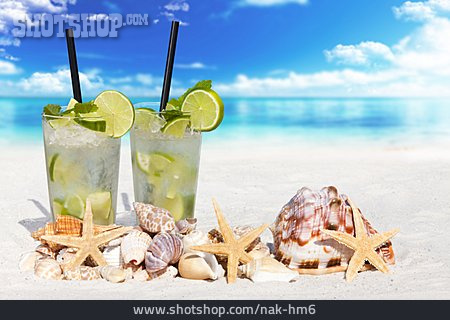 
                Cocktail, Strandurlaub, Mojito                   