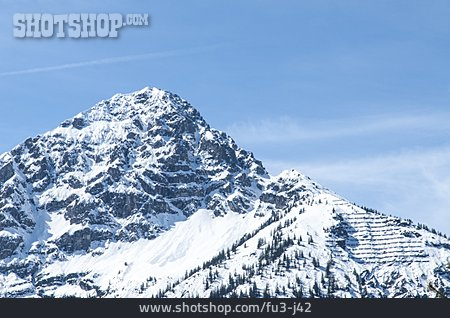 
                Berg, Verschneit, Tirol, Thaneller                   