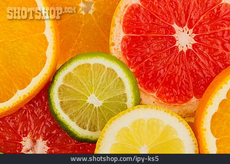 
                Vitamin C, Zitrusfrucht, Fruchtscheibe                   