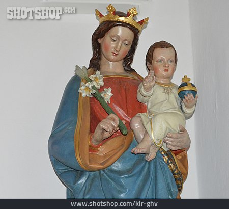 
                Heiligenfigur, Maria                   