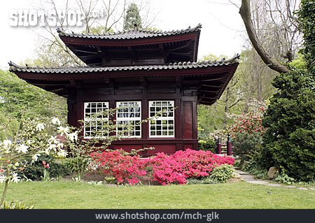 
                Teehaus, Japanischer Garten, Leverkusen                   