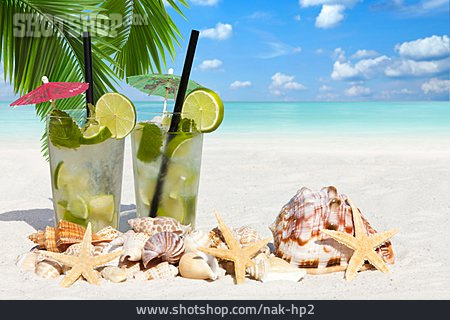 
                Strand, Urlaub, Cocktail, Mojito                   