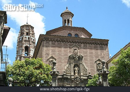 
                Historisches Bauwerk, Barcelona, Poble Espanyol                   