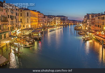 
                Kanal, Venedig, Canale Grande                   