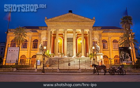 
                Theater, Opernhaus, Teatro Massimo                   