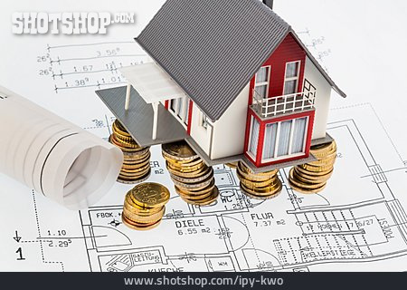 
                Hausbau, Bausparvertrag, Baufinanzierung, Baukosten                   