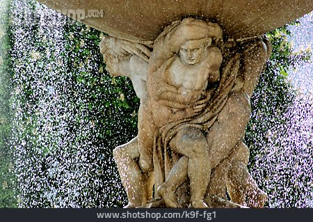 
                Springbrunnen, Brunnenfigur, Residenzbrunnen                   