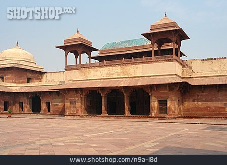 
                Palast, Indien, Fatehpur Sikri                   