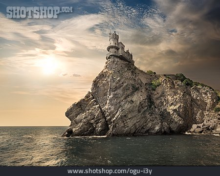 
                Architektur, Schloss, Felsküste, Felsen, Palast, Steilküste, Krim                   