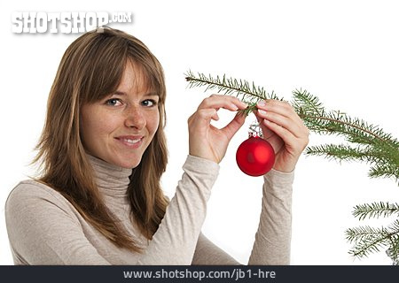 
                Weihnachtsbaum, Baumschmuck, Weihnachtsvorbereitung                   