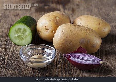 
                Kartoffelsalat, Kartoffel, Zutaten                   