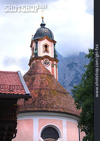 
                Kirche, Mittenwald, Pfarrkirche St. Peter Und Paul                   
