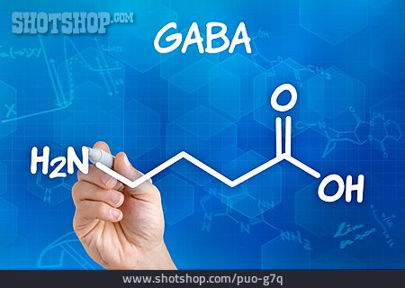 
                Chemie, Nervensystem, Neurotransmitter, Gaba                   