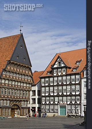 
                Marktplatz, Fachwerkhaus, Hildesheim                   