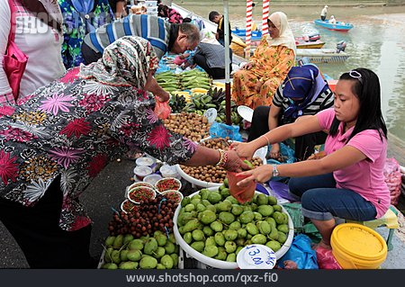 
                Markt, Marktstand, Brunei                   