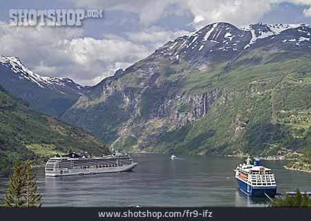 
                Schifffahrt, Norwegen, Geirangerfjord                   