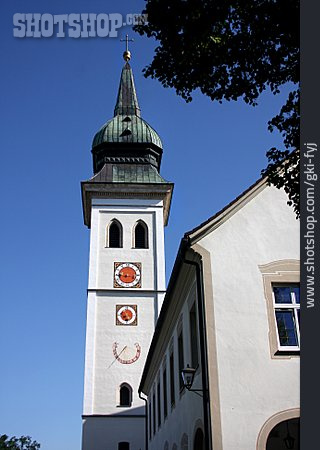 
                Kirchturm, Hohenpeißenberg                   