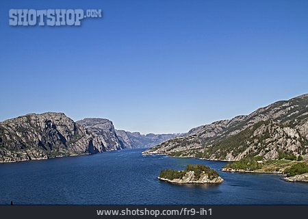 
                Norwegen, Fjord, Lysefjord, Preikestolen                   
