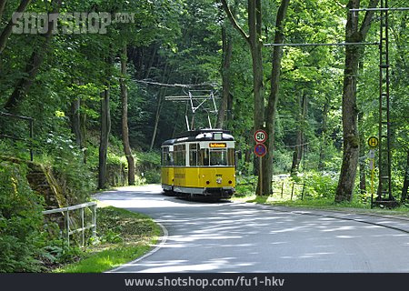 
                Straßenbahn, Bad Schandau, Kirnitzschtalbahn                   