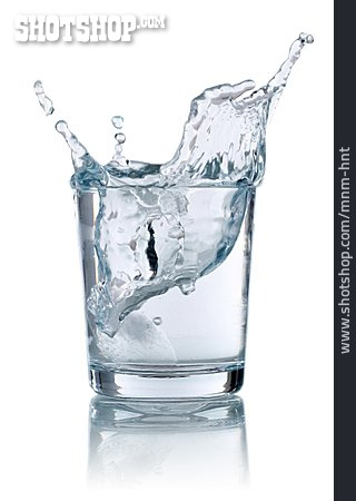
                Flüssigkeit, Wasserglas, Splash                   