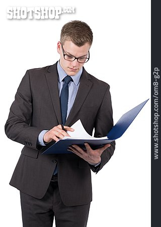 
                Businessman, Check, Documentation, Document                   