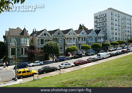 
                Wohnhaus, San Francisco, Painted Ladies                   