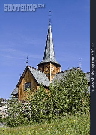 
                Kirche, Holzkirche, Stabkirche, Hedalen                   
