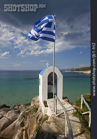 
                Griechenland, Kapelle, Chalkidiki                   