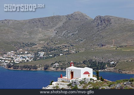 
                Griechenland, Kapelle, Leros                   