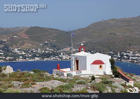 
                Griechenland, Kapelle, Leros                   