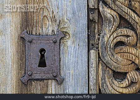 
                Türschloss, Schlüsselloch                   