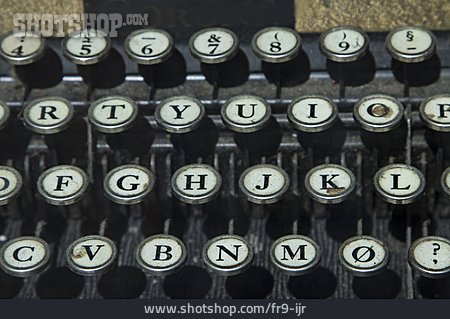 
                Historische Technik, Tastatur, Schreibmaschine                   