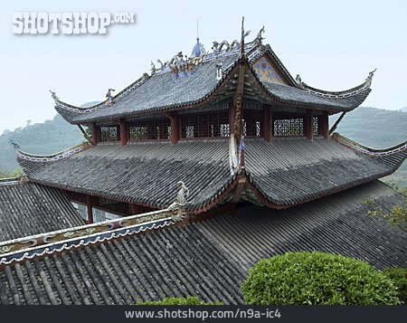 
                Tempel, China, Chongqing, Fengdu                   