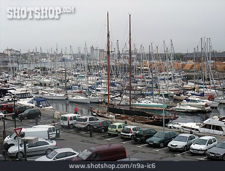 
                Hafen, Bretagne, Frankreich, Saint Malo                   