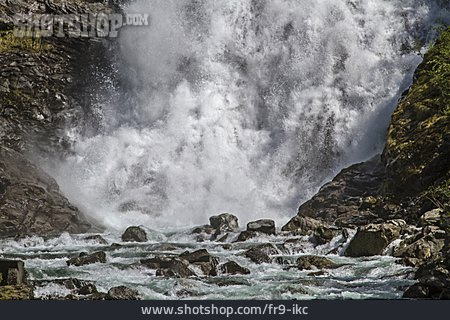 
                Wasserfall, Norwegen, Hjellefossen                   