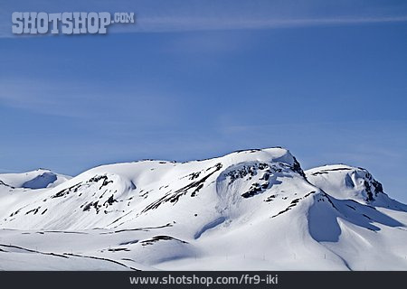 
                Schneebedeckt, Vikafjell                   