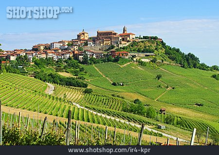 
                Piemont, Weinbaugebiet, Barolo, Langhe                   