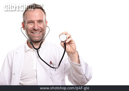 
                Stethoskop, Abhören, Kardiologe                   