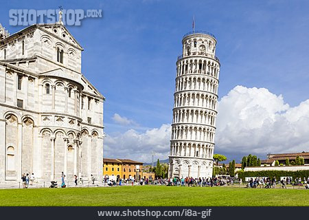 
                Sehenswürdigkeit, Pisa, Schiefer Turm Von Pisa                   