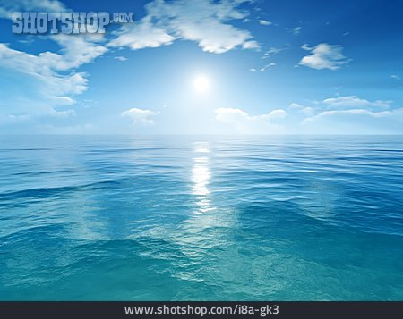 
                Sonne, Horizont, Wasser, Meer                   