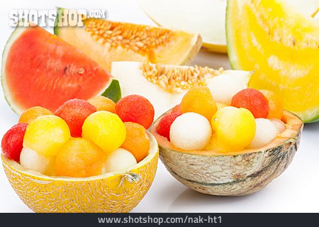 
                Fruchtfleisch, Melonenbällchen                   