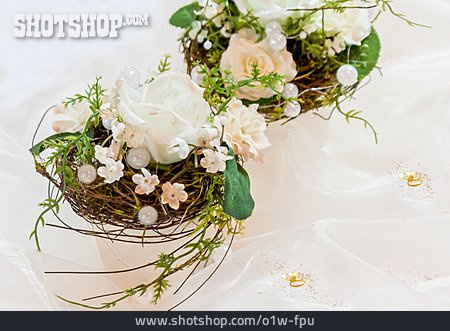 
                Tischdekoration, Blumengesteck                   