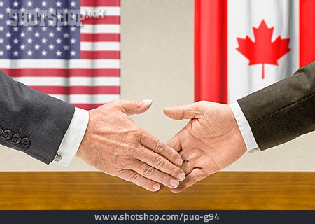 
                Zusammenarbeit, Vertrag, Einigung, Nafta                   