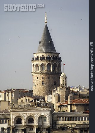 
                Istanbul, Galataturm, Karaköy, Galata, Beyoglu                   