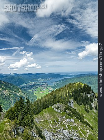 
                Berge, Alpen, Tal, Nachhaltigkeit, Tegernsee                   