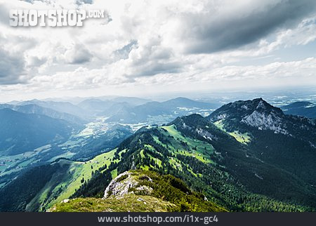 
                Berge, Alpen, Bayern, Bergkamm, Bayrischzell                   
