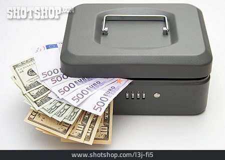 
                Währung, Geldkassette                   