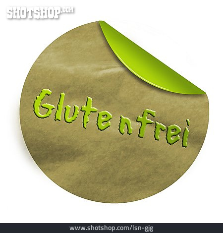 
                Sticker, Glutenfrei                   