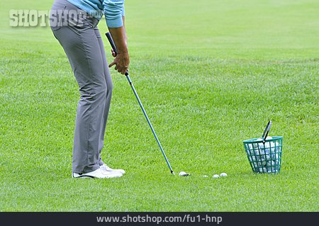 
                Golfen, Golfspielerin                   